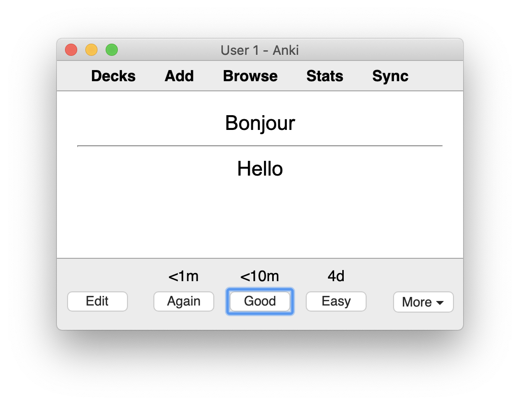 anki new flashcard
