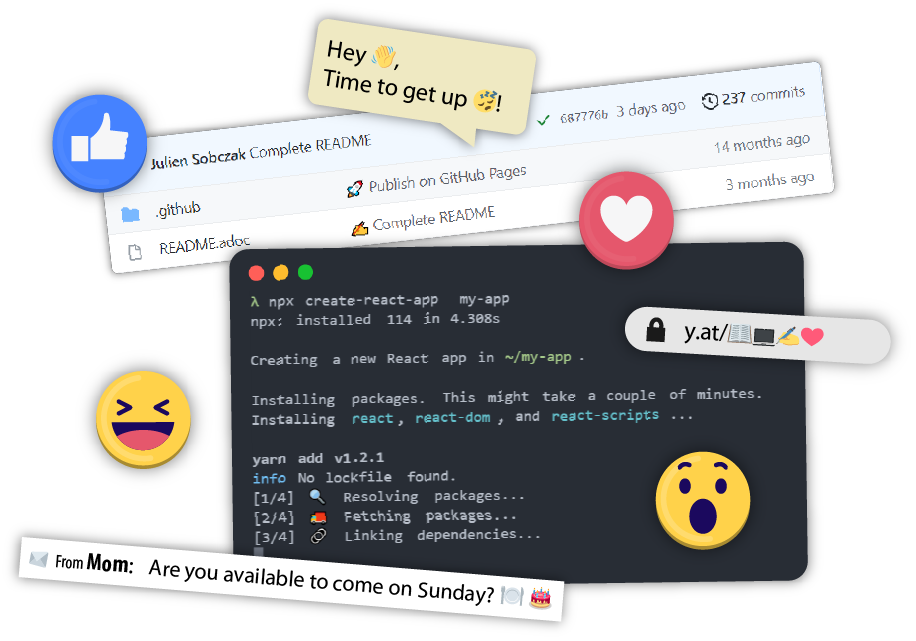 emojis everywhere